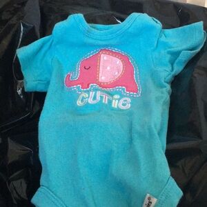 Gerber infant onesie 0-3 months